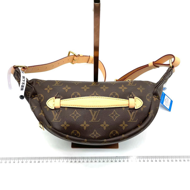 Sold Louis Vuitton Bum Bag Brown Monogram with Leather