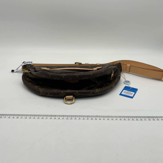 Sold Louis Vuitton Bum Bag Brown Monogram with Leather