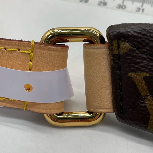 Sold Louis Vuitton Bum Bag Brown Monogram with Leather