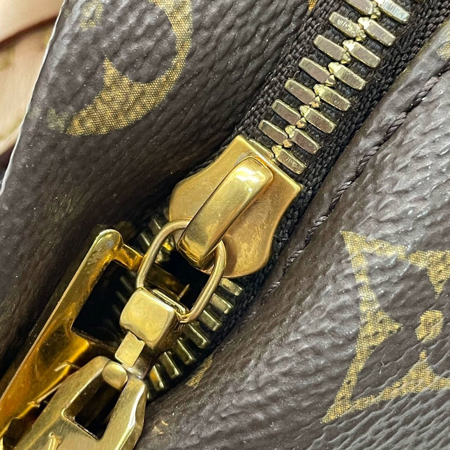 Sold Louis Vuitton Bum Bag Brown Monogram with Leather