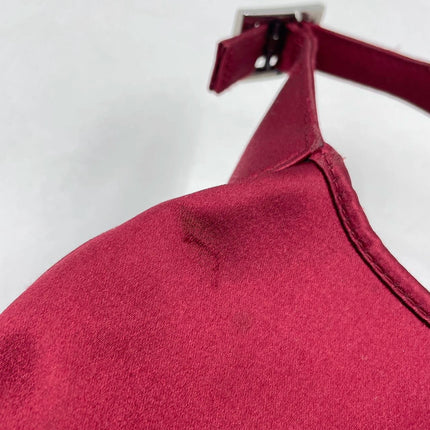 Sold Gucci Jackie Vintage Mini Silk Satin Shoulder Bag in Red