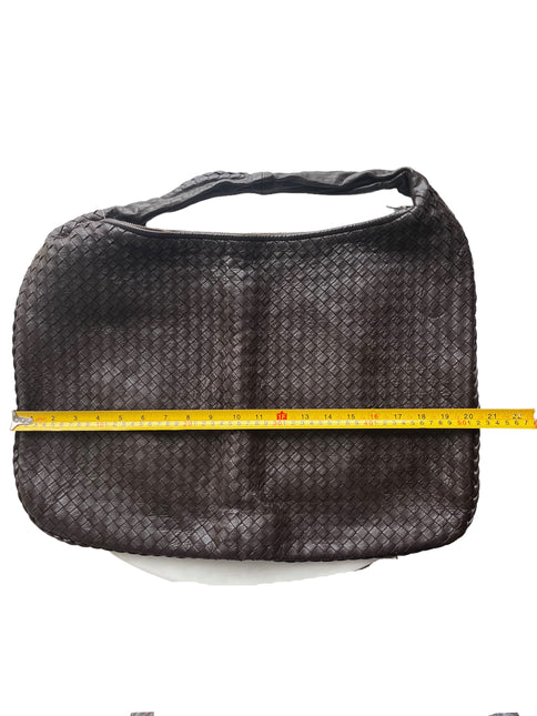 Sold Bottega Veneta Hobo Bag Large Chocolate Brown Lambskin leather 51cm