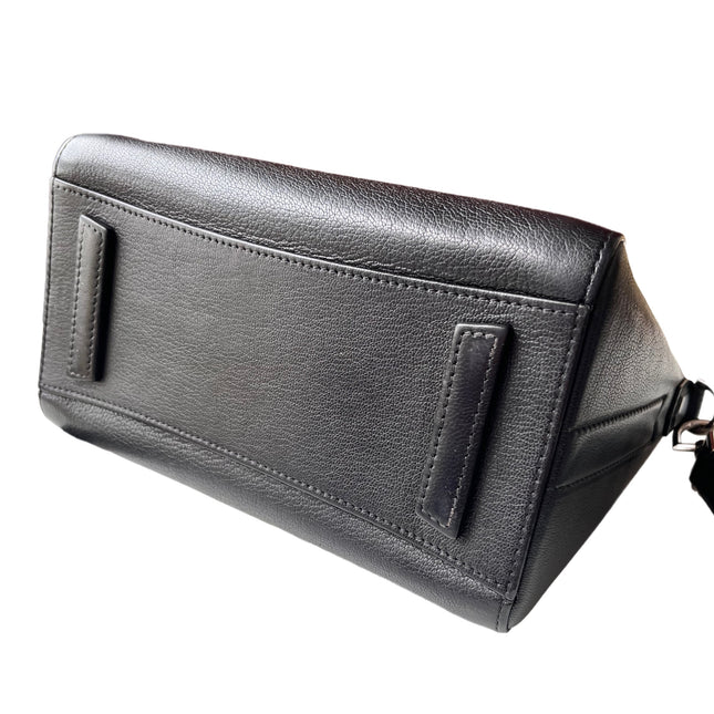 Givenchy Antigona Mini Black Calf Leather Top Handle bag with Strap