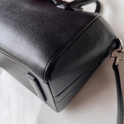 Givenchy Antigona Mini Black Calf Leather Top Handle bag with Strap