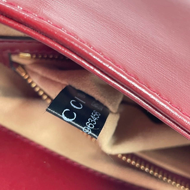 Sold Gucci Jackie 1961 Red Leather Bag Small with Adjustable Strap