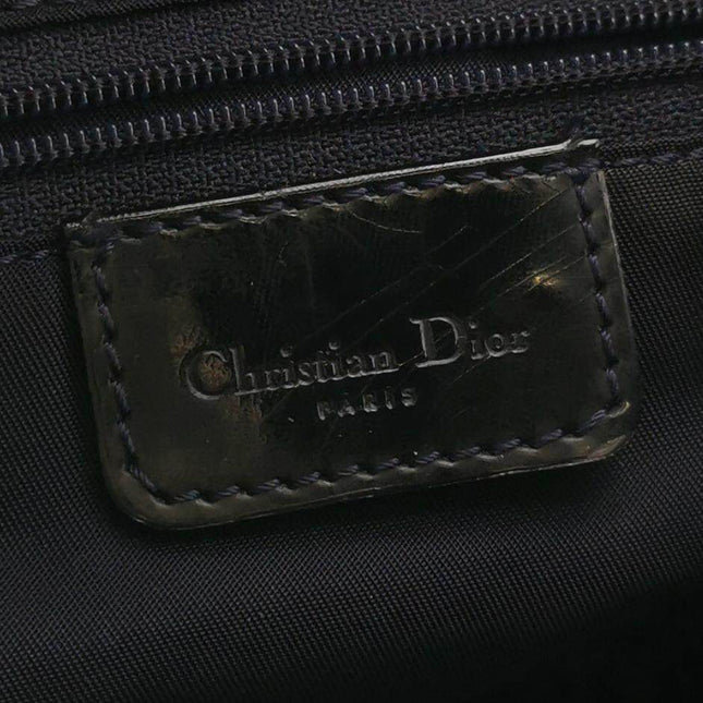 Dior Speedway Denim Print Double Saddle Handbag Vintage