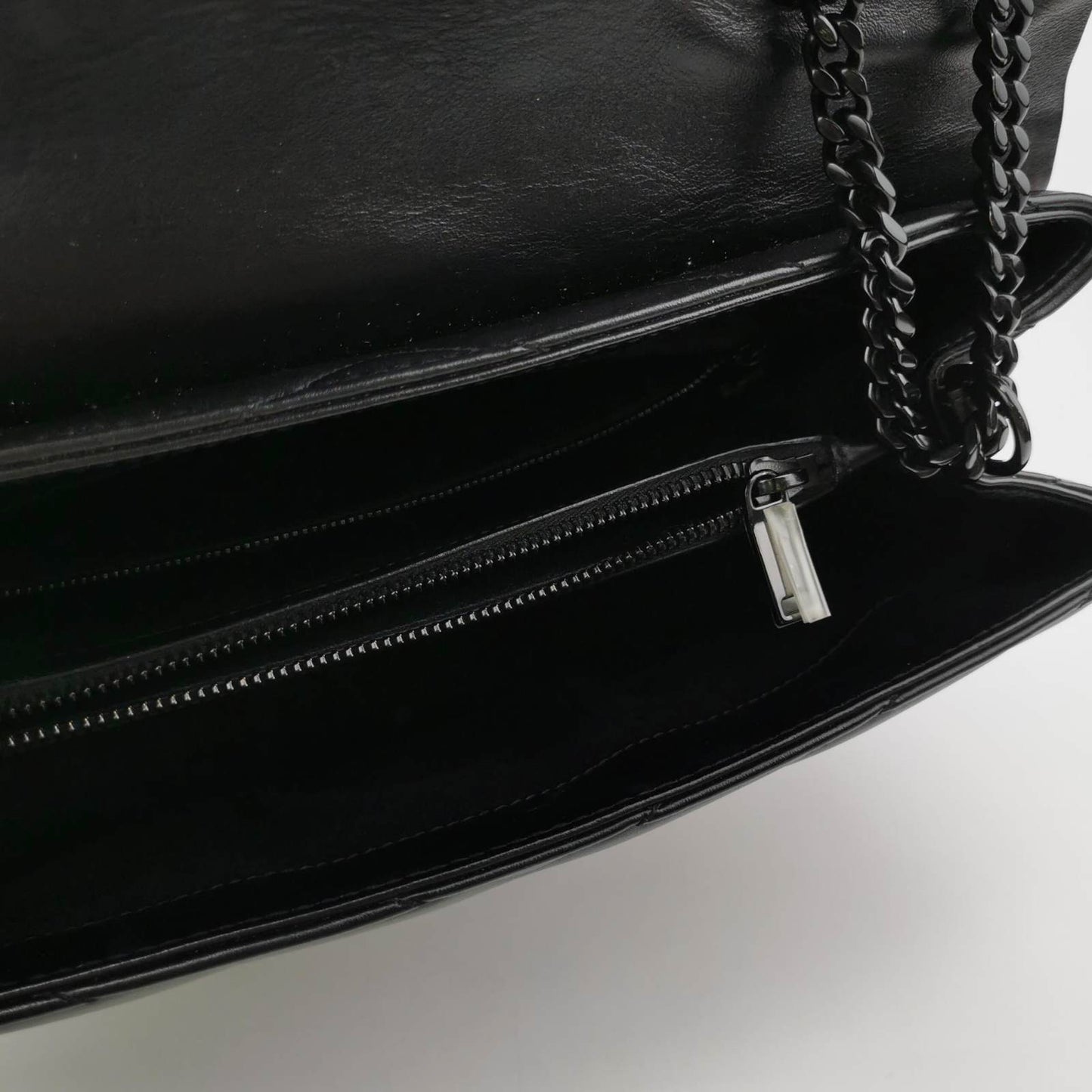 Sold Saint Laurent Medium So Black Calfskin Leather Bag with Black Hardware