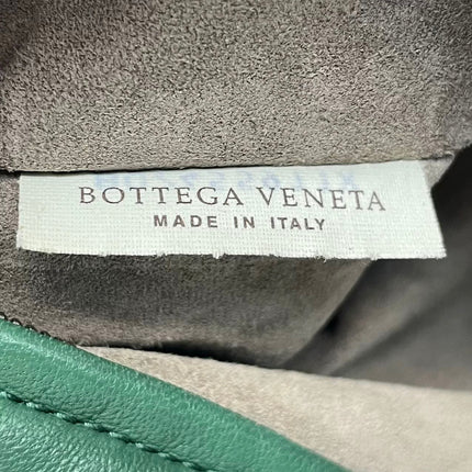 Bottega Veneta Cesta Shopper Tote Nappa Intrecciato Leather Dark Green Medium 40cm