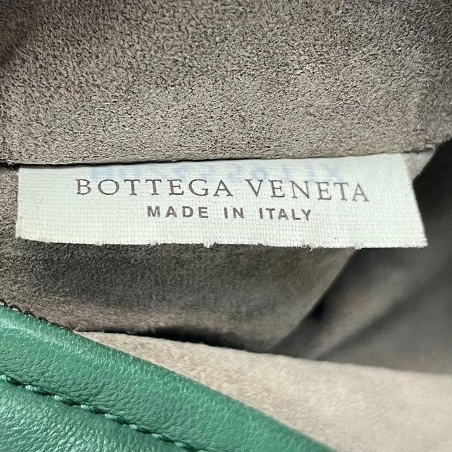 Bottega Veneta Cesta Shopper Tote Nappa Intrecciato Leather Dark Green Medium 40cm