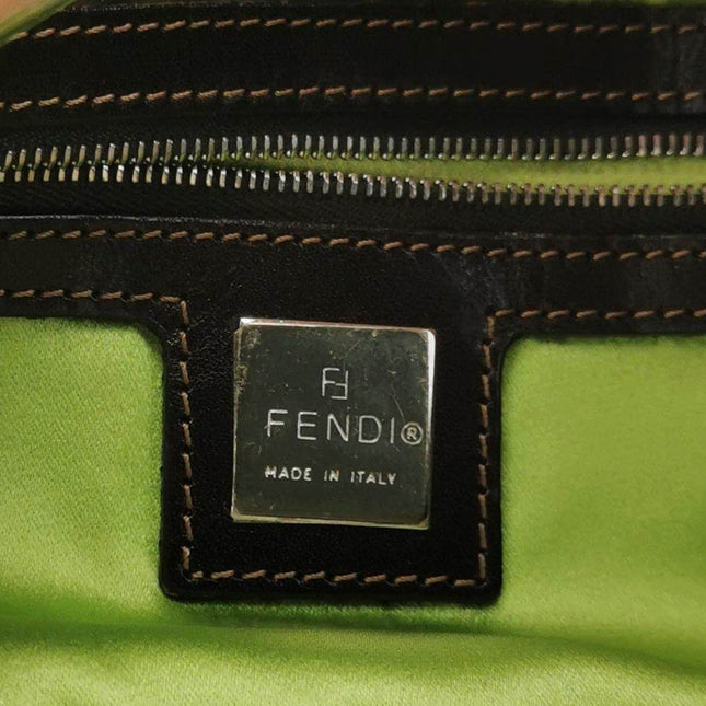 Sold Fendi Baguette Pony Style Calfskin Leather Shoulder Bag in Pink Cow Print