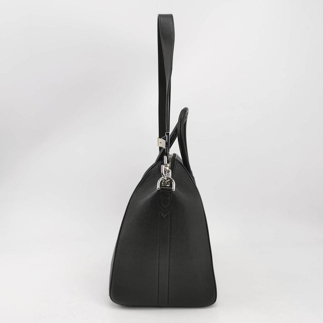 Sold Givenchy Antigona Medium Black Calfskin Leather Top Handle bag with Strap
