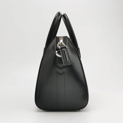 Sold Givenchy Antigona Mini Black Shiny Leather Top Handle bag with Strap