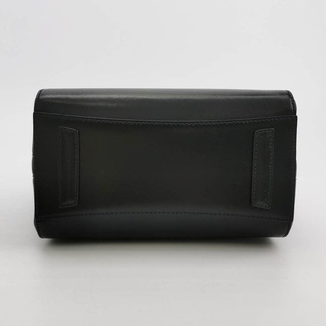Sold Givenchy Antigona Mini Black Shiny Leather Top Handle bag with Strap