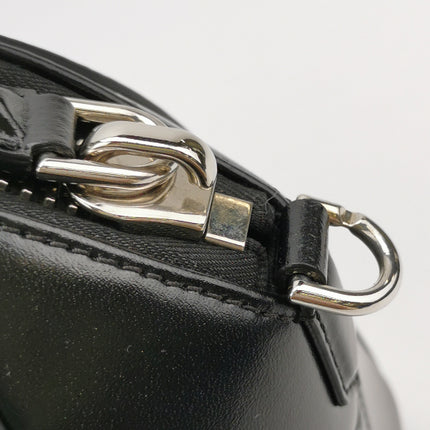 Sold Givenchy Antigona Mini Black Shiny Leather Top Handle bag with Strap