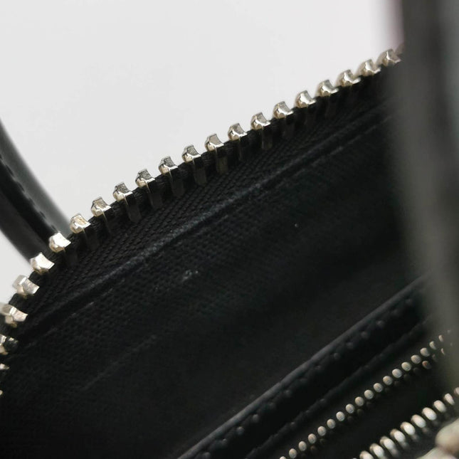 Sold Givenchy Antigona Mini Black Shiny Leather Top Handle bag with Strap