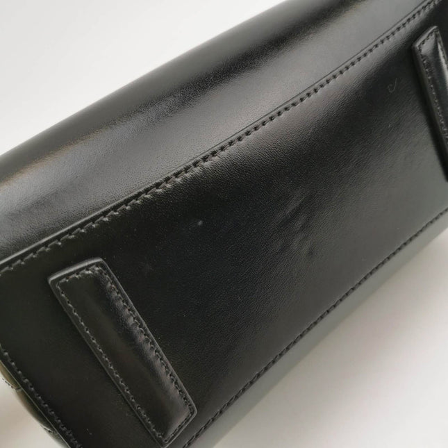 Sold Givenchy Antigona Mini Black Shiny Leather Top Handle bag with Strap