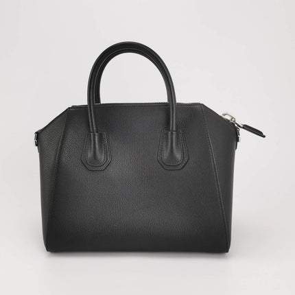 Sold Givenchy Antigona Small Black Calfskin Leather Top Handle bag with Strap
