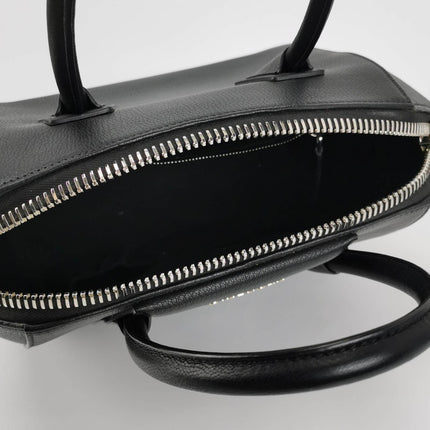 Sold Givenchy Antigona Small Black Calfskin Leather Top Handle bag with Strap