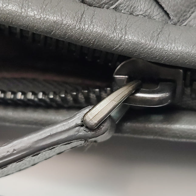 Bottega Veneta Veneta Hobo Dark Grey Leather Bag Maxi 55cm