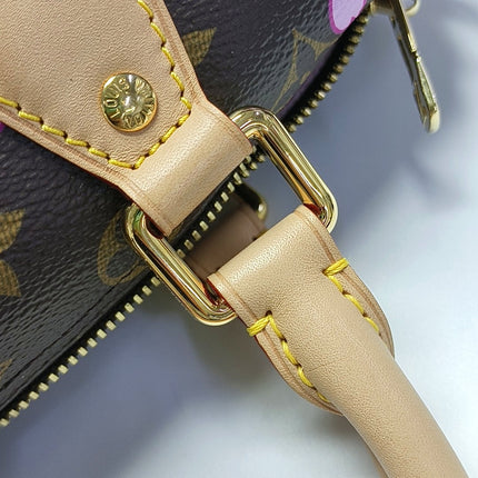 Louis Vuitton x Takashi Murakami Speedy 25 Cherry Blossoms on Monogram Crossbody Bag