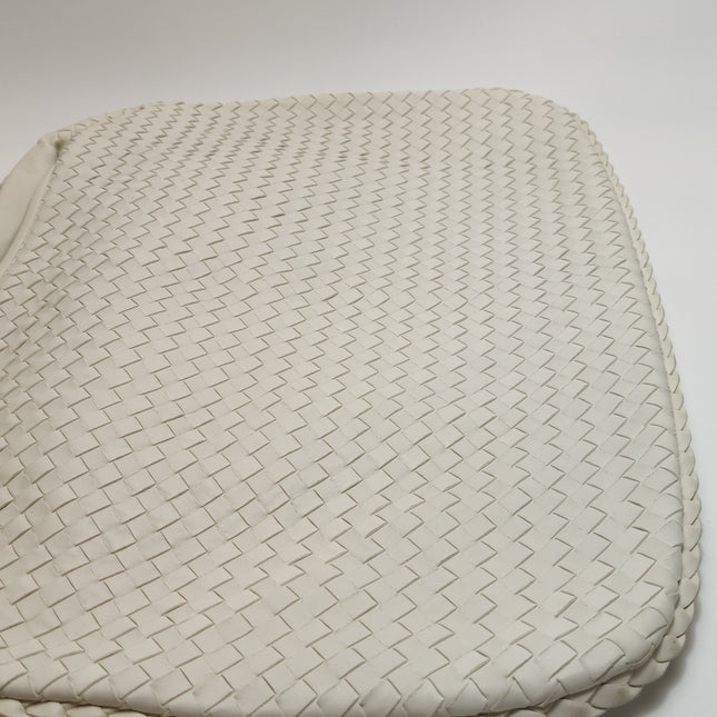 Bottega Veneta Veneta Hobo Dark White Leather Bag Maxi 55cm