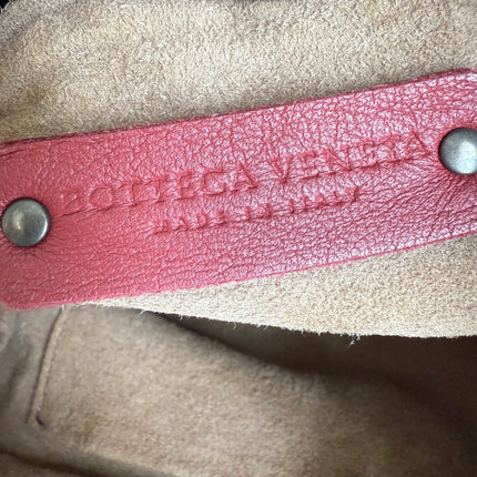 Bottega Veneta Garda Tote Burgundy Intrecciato Leather Medium 25cm