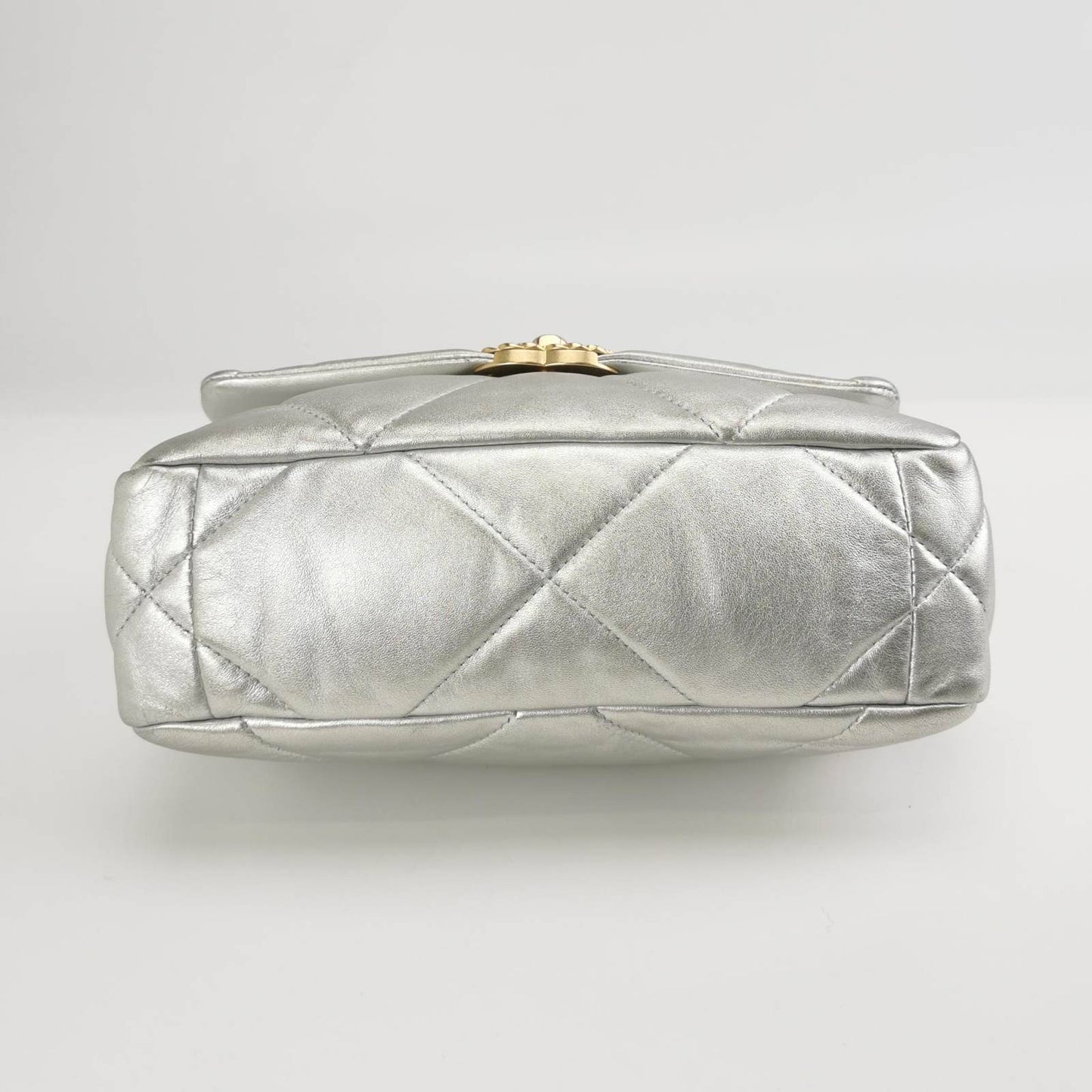 Chanel 19 Bag Small Silver Crossbody Bag