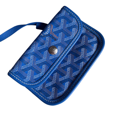 Goyard Anjou Mini Tote 2017 Blue leather