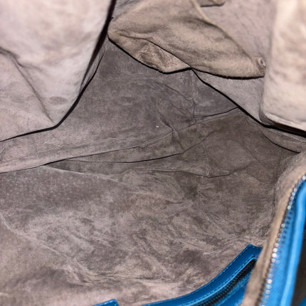 Bottega Veneta Belly Hobo Intrecciato Blue Navy Leather Maxi 50cm