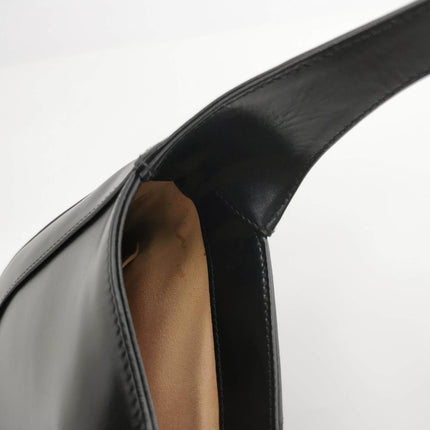 Sold Gucci Jackie 1961 Black Leather Bag with Adjustable Strap
