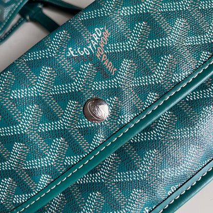 Sold Goyard Saint Louis Tote 2013 PM Medium Green