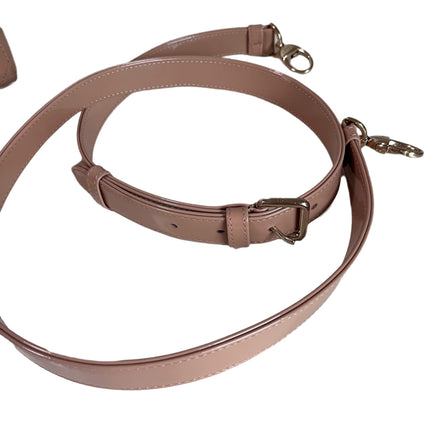 Lady Dior Small Nude Beige Patent Leather with Strap