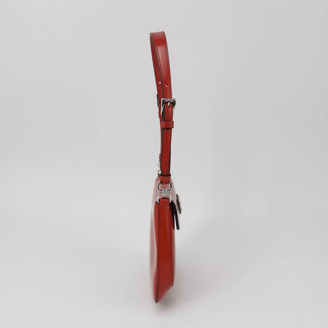 Sold Prada Cleo Flap Red Leather Mini Shoulder bag