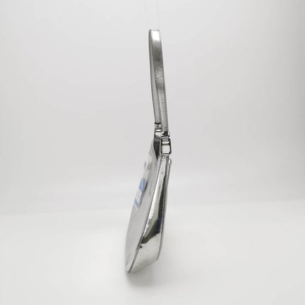 Sold Prada Cleo Silver leather shoulder bag
