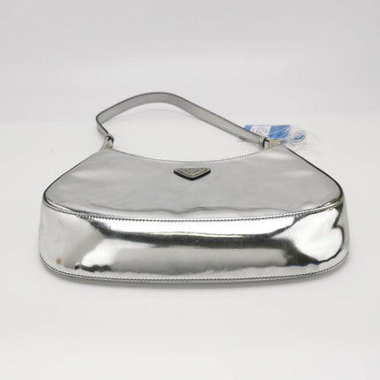 Sold Prada Cleo Silver leather shoulder bag