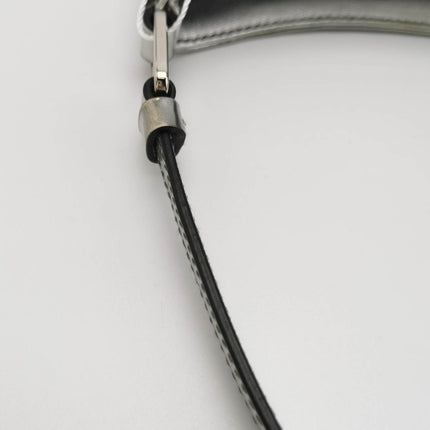 Sold Prada Cleo Silver leather shoulder bag