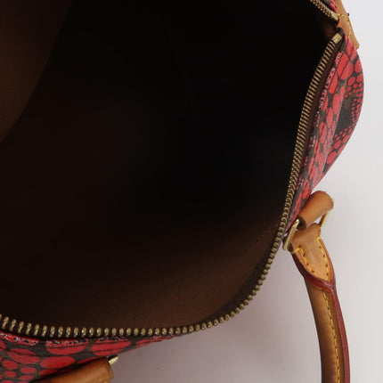 Louis Vuitton x Yayoi Kusama Limited Edition Speedy 30 Red Top Handle Bag