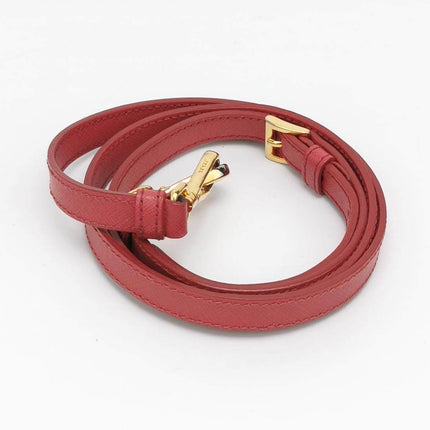 Prada Galleria Saffiano Leather Small Pink Handbag with Strap