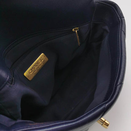 Sold Chanel 19 Bag Small Navy Crossbody Bag