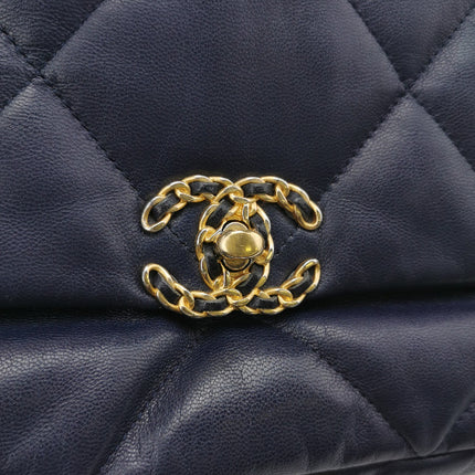 Sold Chanel 19 Bag Small Navy Crossbody Bag