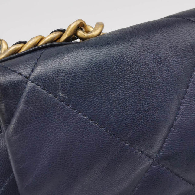 Sold Chanel 19 Bag Small Navy Crossbody Bag