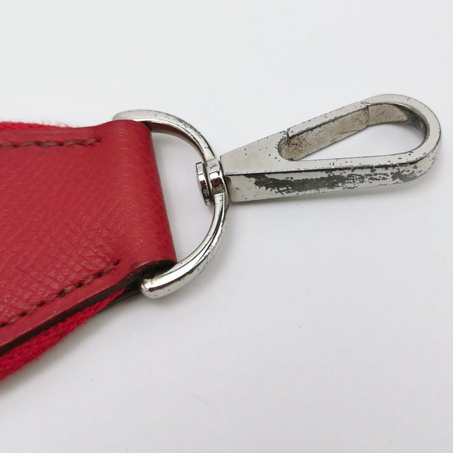 Sold Hermes Evelyne 33 Large Crossbody Bag Bright Red with Adjustable Strap