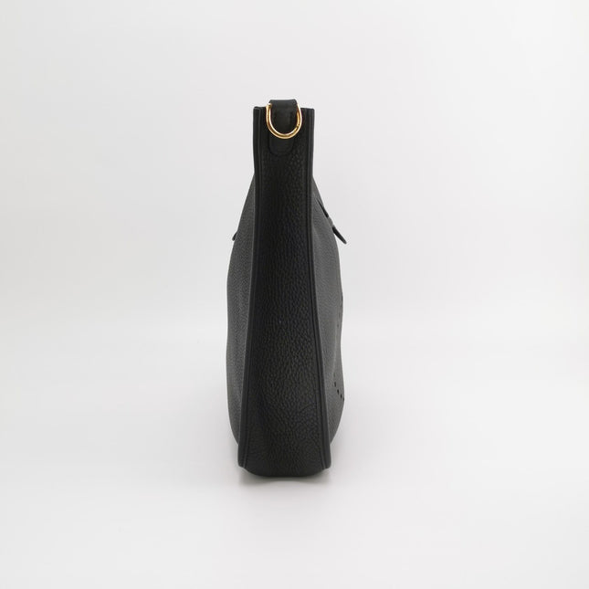 Sold Hermes Evelyne 33 Large Crossbody Bag Black without Strap