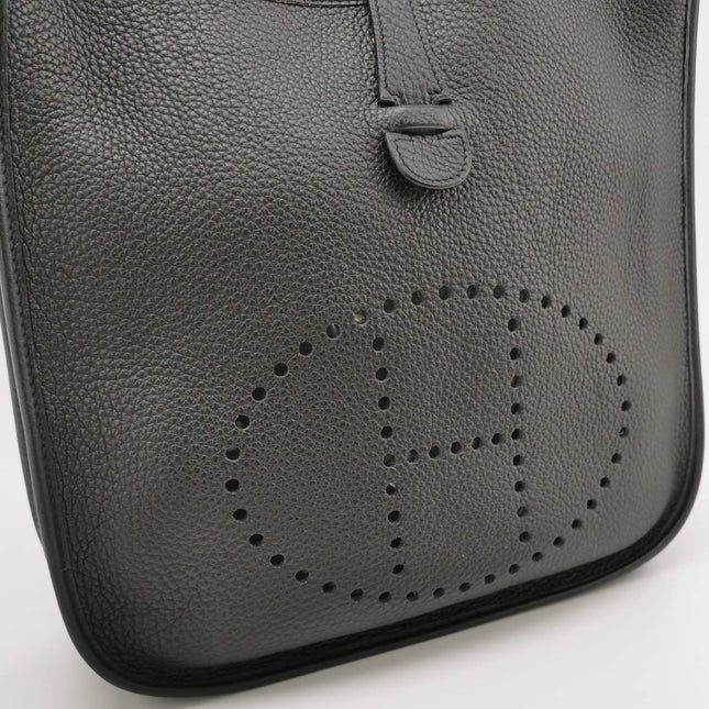 Sold Hermes Evelyne 33 Large Crossbody Bag Black without Strap