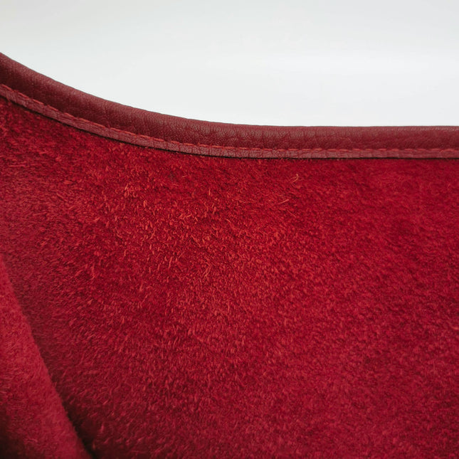 Hermes Evelyne 33 Large Crossbody Bag Burgundy with Strap