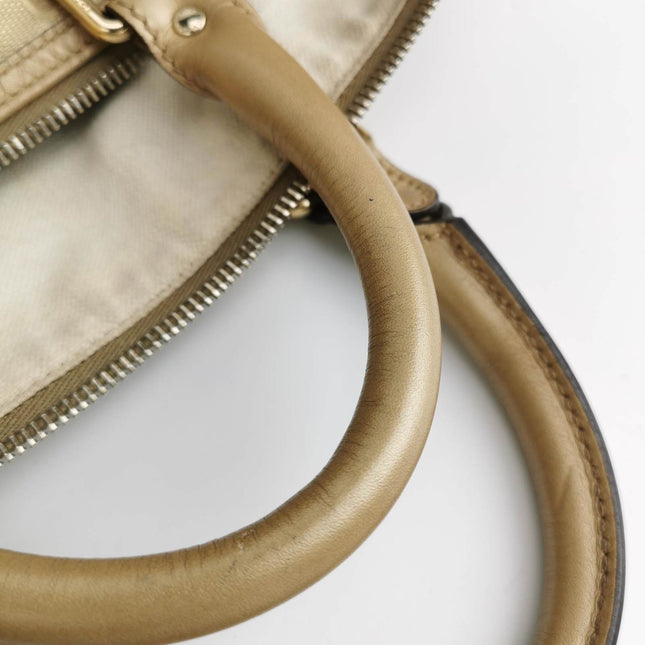 Sold Gucci Joy Boston Bag Gold Top Handle Bag Gucci Monogram PU