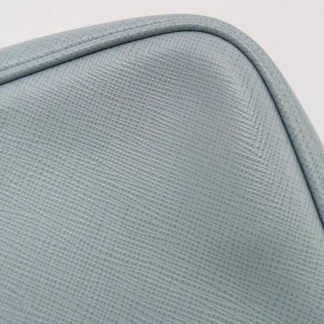 Sold Prada Re-edition 2005 Saffiano Mini Blue Hobo Crossbody Bag