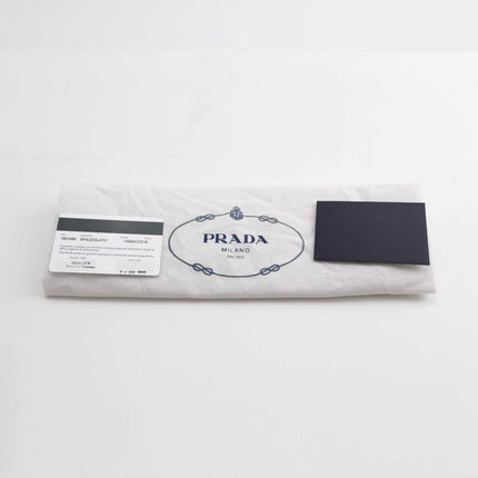 Sold Prada Cleo Caramel Brown Brushed Leather Shoulder Bag