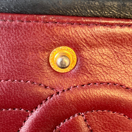 Chanel Classic Flap Vintage Black Leather with 24k Gold Hardware