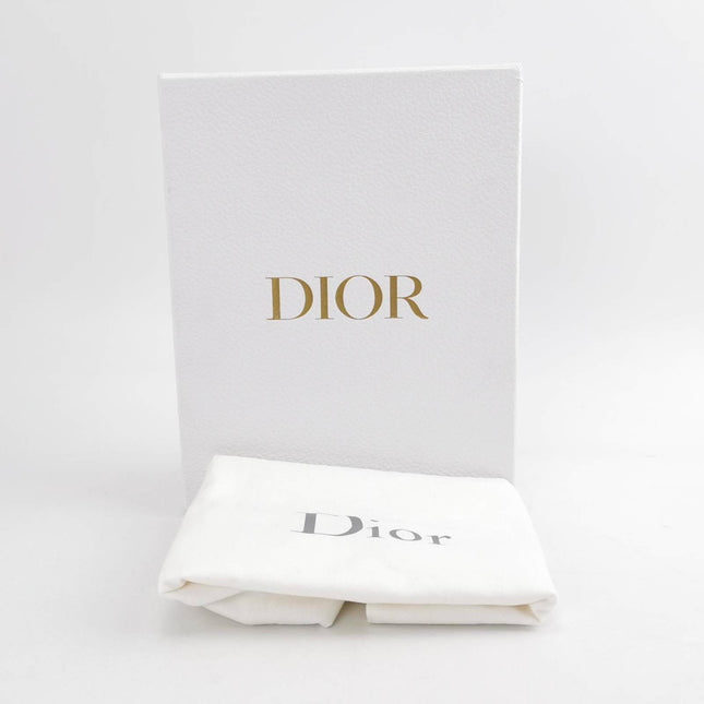 Sold Lady Dior Mini Beige Silk Handbag